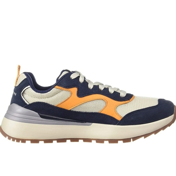 Skechers Men's Heminger Leather Sneakers ShoesSize 8.5 Men's - Picture 5 of 11